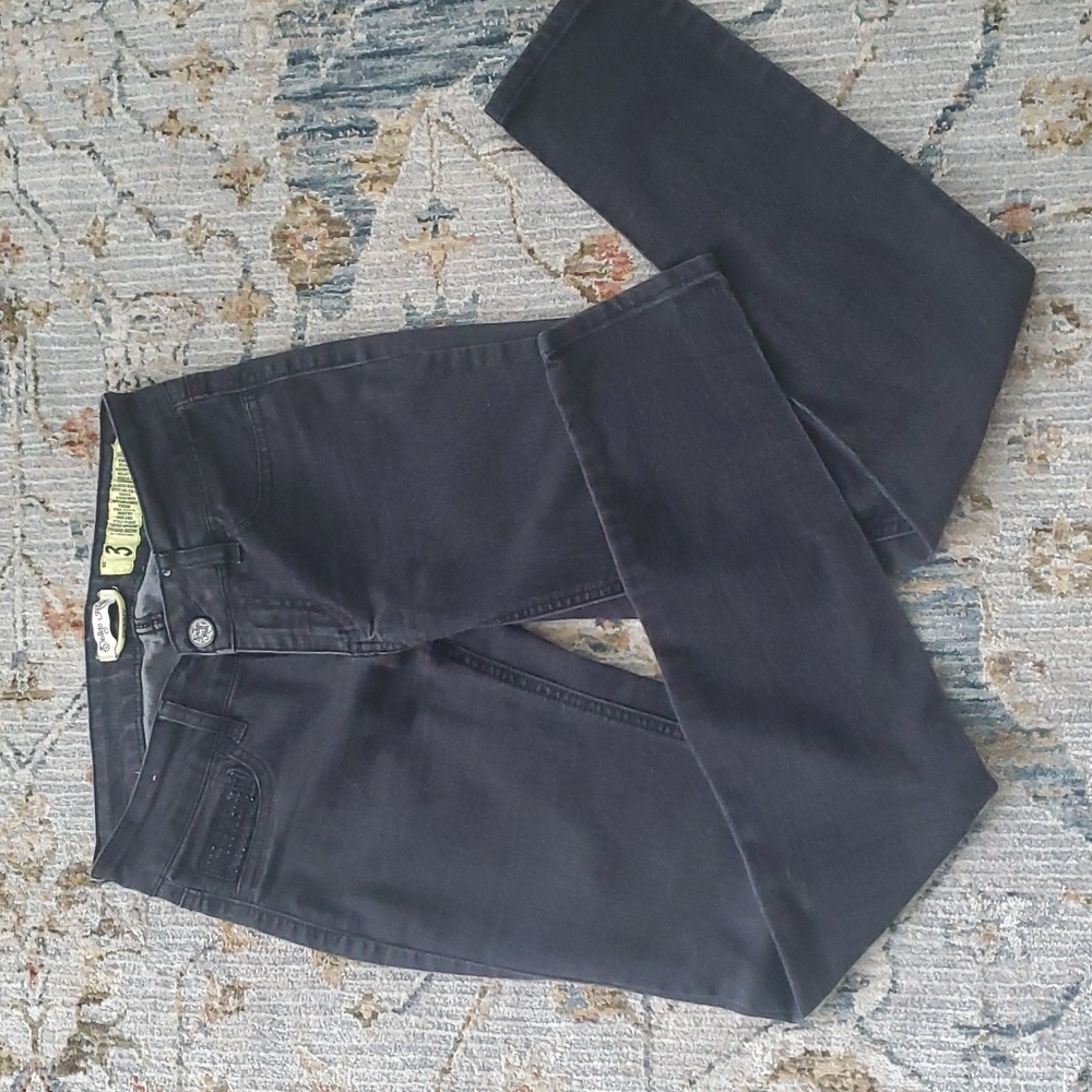 Indigo Rein washed black skinny jeans